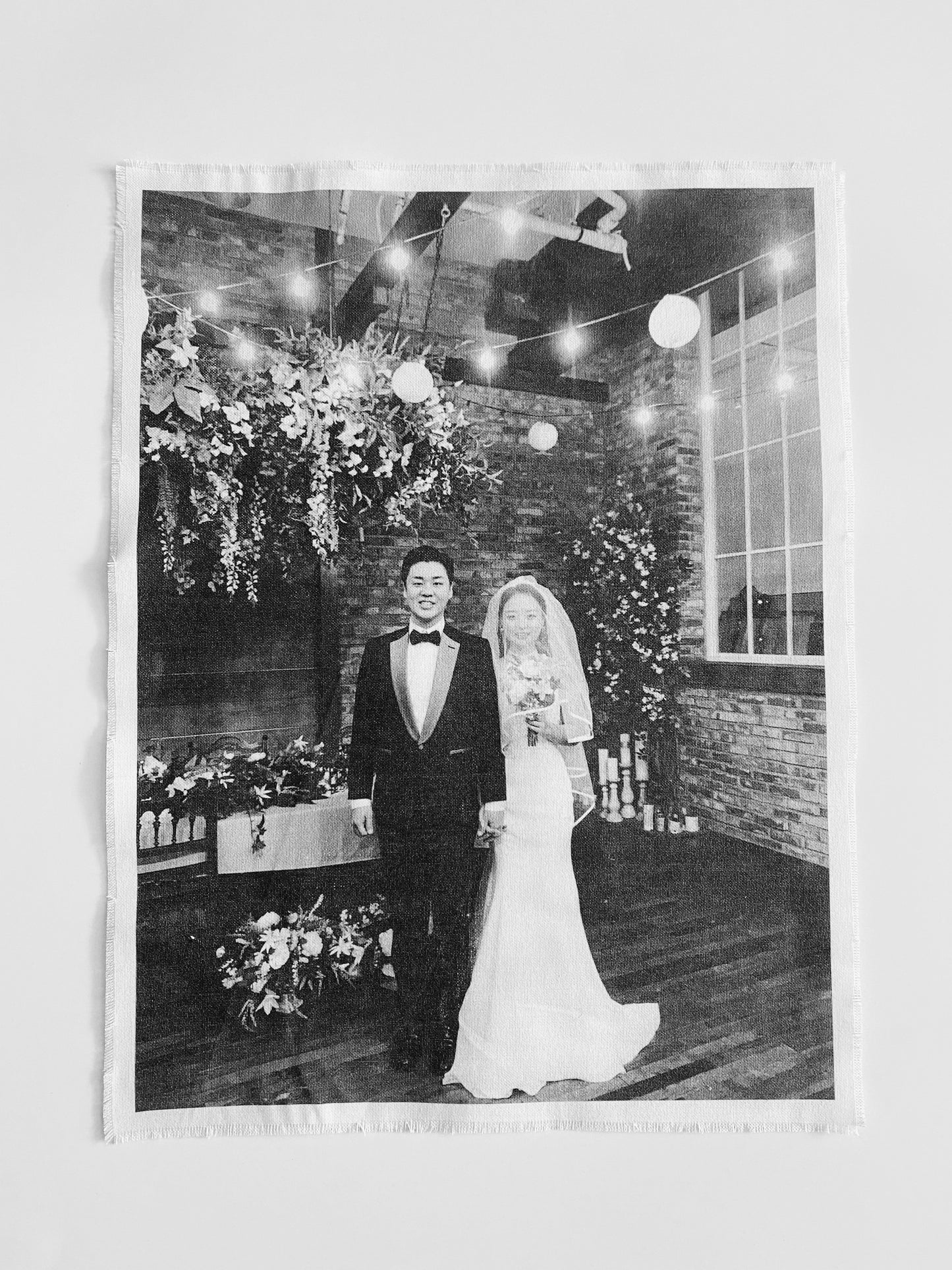 Custom fabric photo print - 9 x 11in.