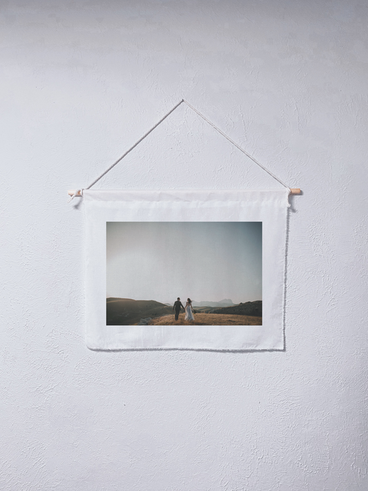 Custom fabric photo banner/ tapestry (Landscape)